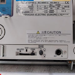 Terasaki Electric Tempower2 Ar332S-r Air Circuit Breaker 1000V 3200Amp 3 Pole