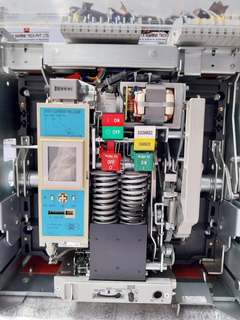 Terasaki Electric Tempower2 Ar332S-r Air Circuit Breaker 1000V 3200Amp 3 Pole