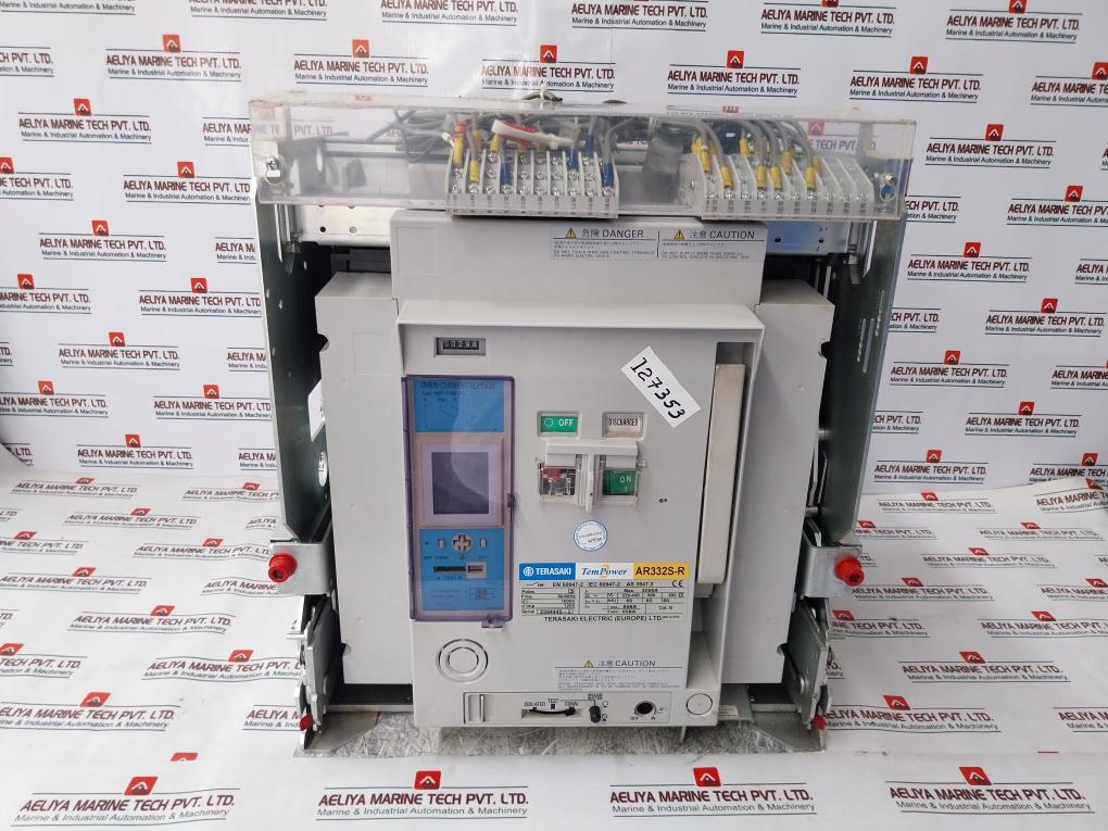 Terasaki Electric Tempower 2 Ar332S-r Air Circuit Breaker 3200A 50/60 Hz 3 Pole