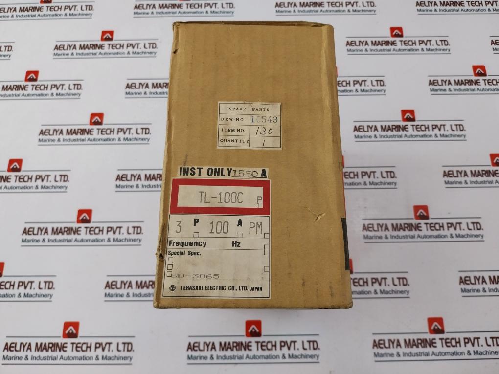 Terasaki Electric Tl-100C Molded Case Circuit Breaker 100A 88110-00.067214