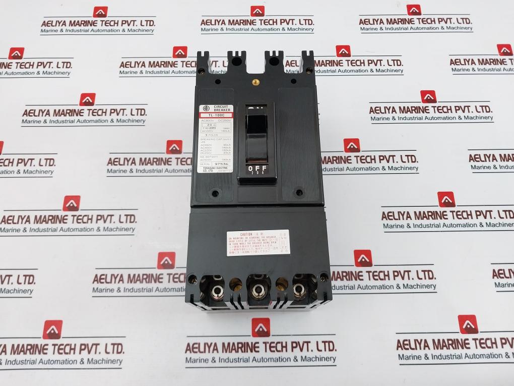 Terasaki Electric Tl-100C Molded Case Circuit Breaker 20A