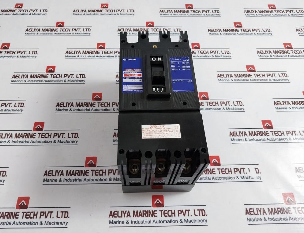 Terasaki Electric Tl-100C No-fuse Circuit Breaker 3 Pole 15A