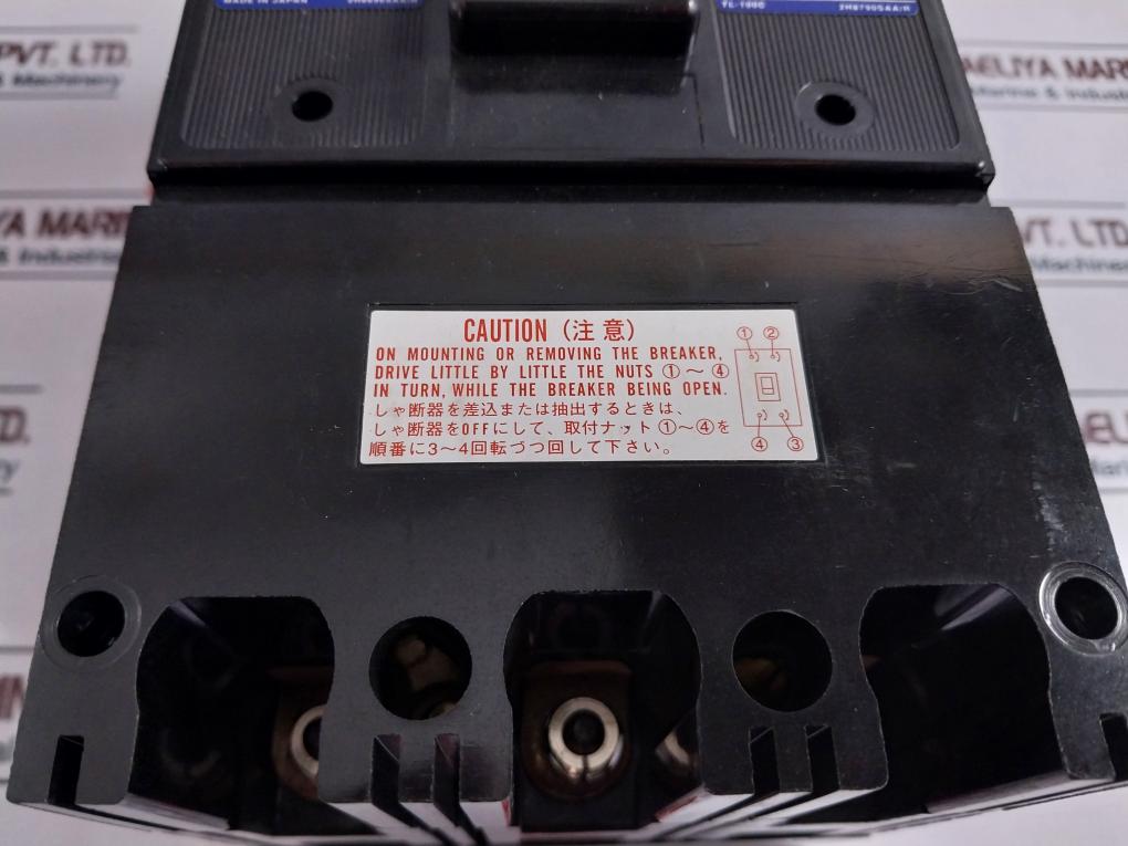 Terasaki Electric Tl-100C No-fuse Circuit Breaker 3 Pole 15A