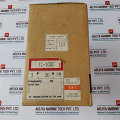 Terasaki Electric Tl-100C, 3 Pole Molded Case Circuit Breaker 30 A 600Vac