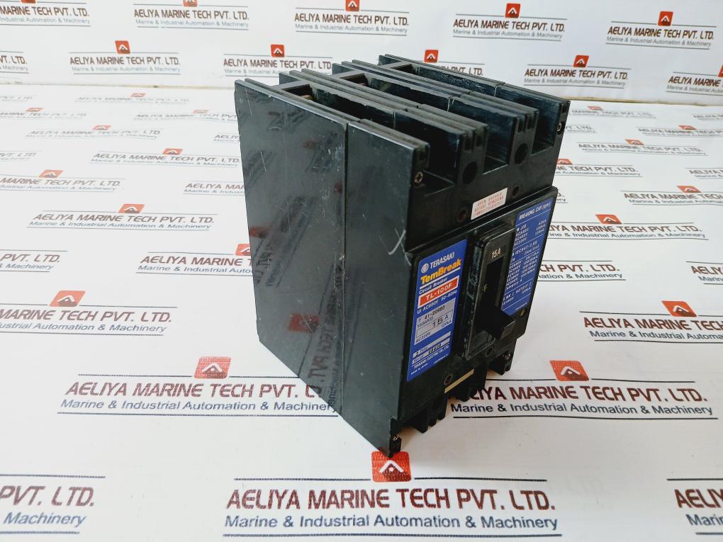 Terasaki Electric Tl-100F Tembreak Circuit Breaker 15A 3 Pole Ac220V 120Ka
