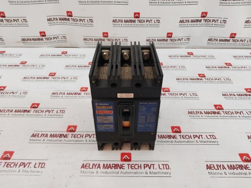 Terasaki Electric Tl-100F 3 Pole Tembreak Circuit Breaker 100A 2H0764Saa/K 200-4