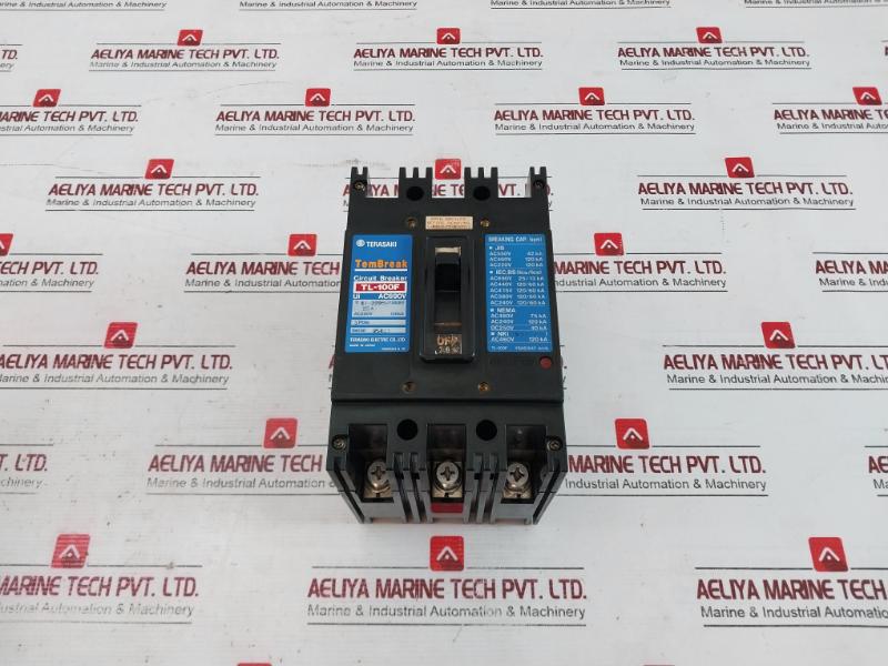 Terasaki Electric Tl-100F Tembreak 3 Pole Circuit Breaker Ac220V 120Ka 20A