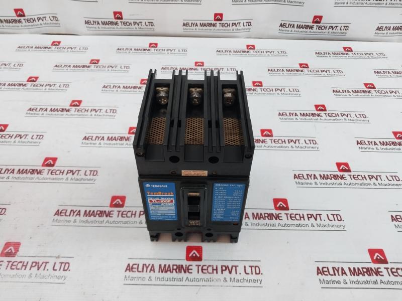 Terasaki Electric Tl-100F Tembreak 3 Pole Circuit Breaker Ac220V 120Ka 20A