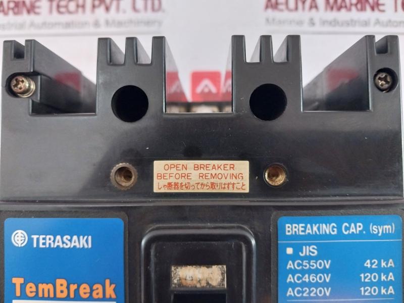 Terasaki Electric Tl-100F Tembreak 3 Pole Circuit Breaker Ac220V 120Ka 20A