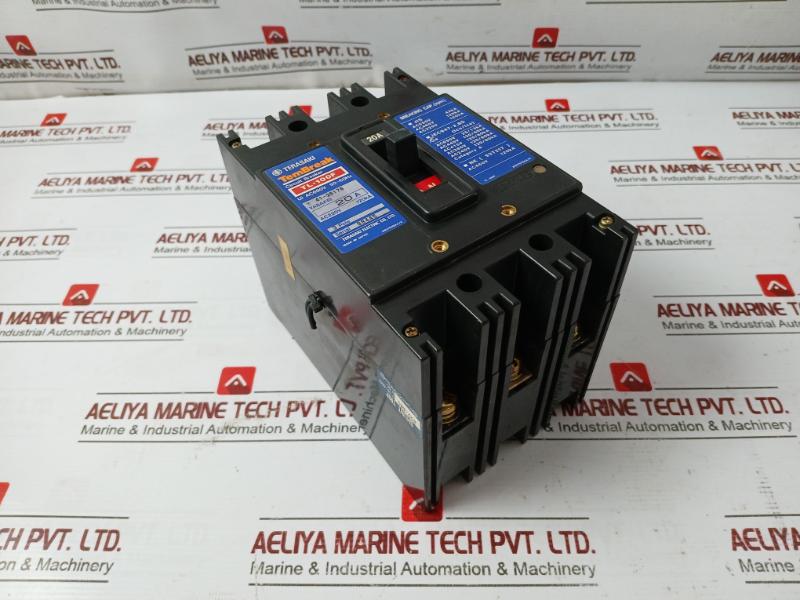 Terasaki Electric Tl-100F 3 Pole Tembreak Circuit Breaker Ac690V 20A 50-60Hz