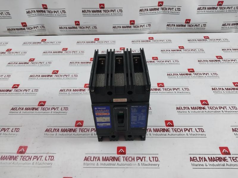 Terasaki Electric Tl-100F Tembreak Circuit Breaker 15A 3 Pole 120Ka Ac460V