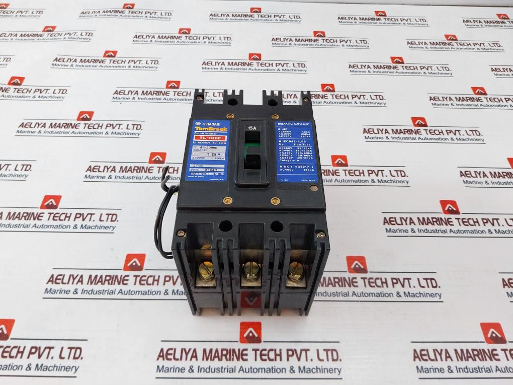 Terasaki Electric Tl-100F 41-20960 Circuit Breaker 15A