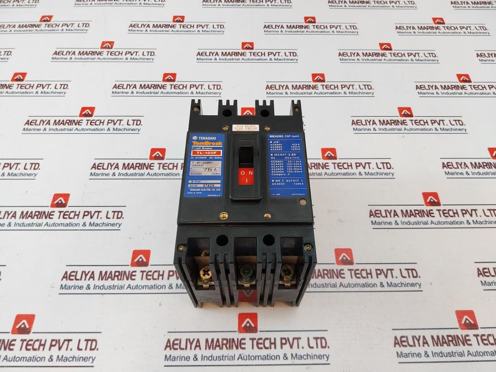 Terasaki Electric Tl-100F 75A Circuit Breaker 41-20957 Ac690V 50~60Hz