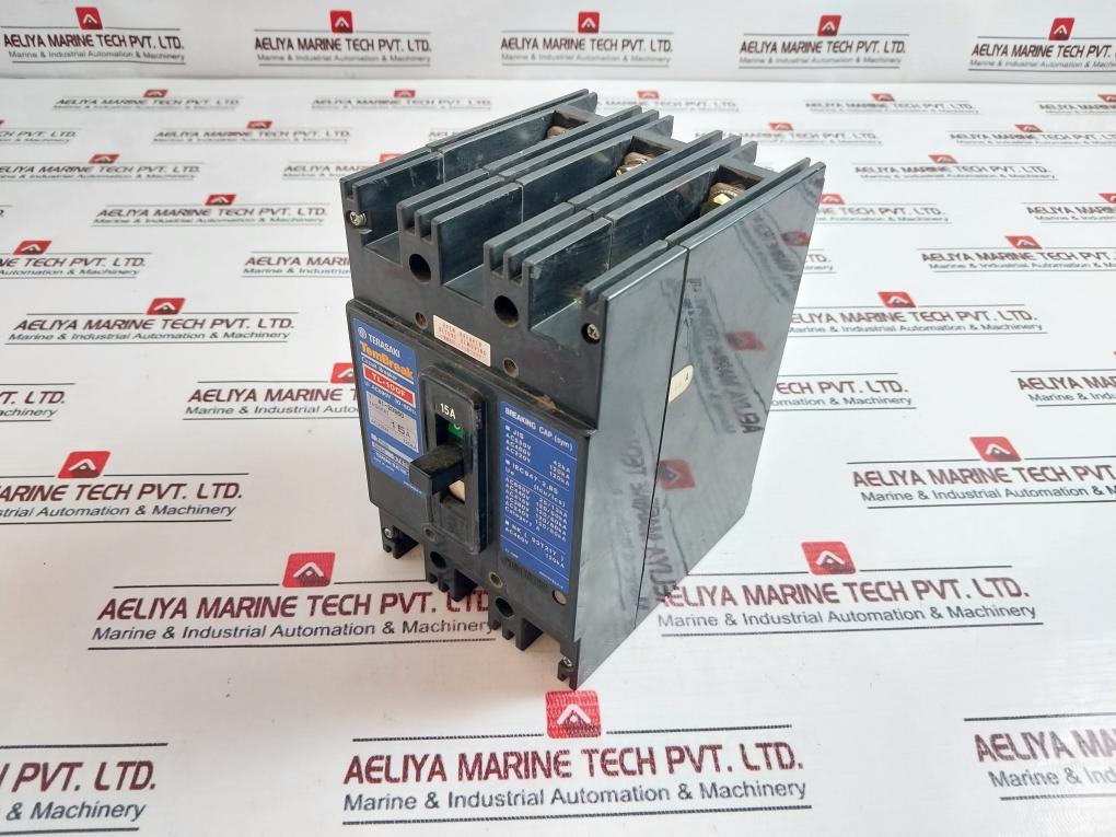 Terasaki Electric TL-100F Circuit Breaker 15A 3 Pole AC690V 50~60Hz