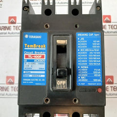 Terasaki Electric Tl-100F Tembreak Circuit Breaker Ac690V Ysas1241-a/K 15A
