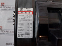 Terasaki Electric Tl-225B Molded Case Circuit Breaker 225A 3 Poles Nke-4180