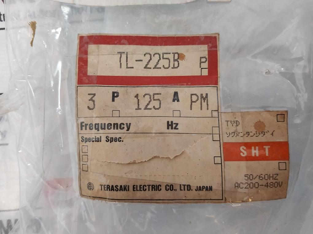 Terasaki Electric Tl-225B &nbsp;Molded Case Circuit Breaker 88110-00.068214