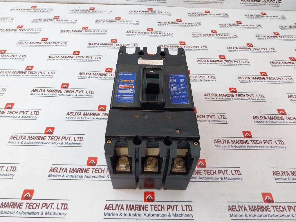 Terasaki Electric Tl-225F 175 A 3 Pole Circuit Breaker Ac 690V 50~60Hz