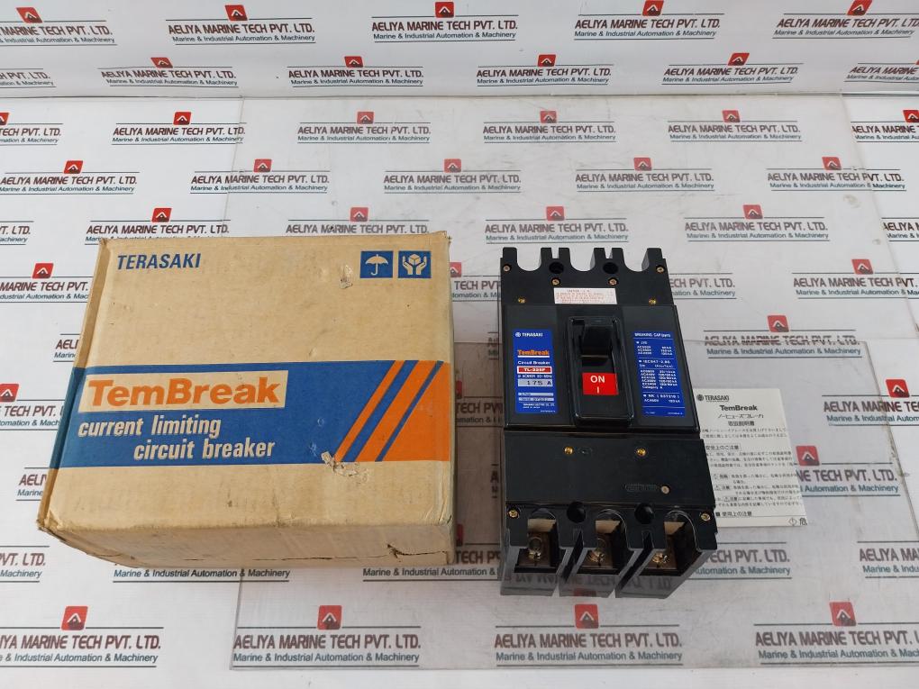 Terasaki Electric Tl-225F 175A 3 Pole Current Limiting Circuit Breaker