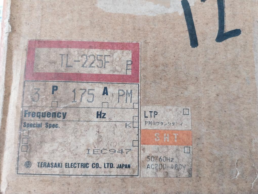 Terasaki Electric Tl-225F 175A 3 Pole Current Limiting Circuit Breaker