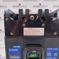 Terasaki Electric Tl-225F 175A Current Limiting Circuit Breaker 3 Pole