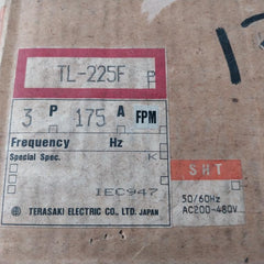 Terasaki Electric Tl-225F 175A Current Limiting Circuit Breaker 3 Pole