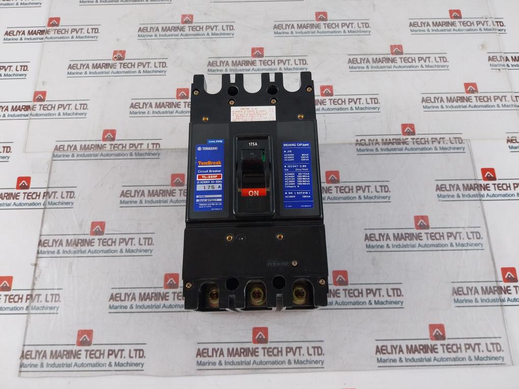 Terasaki Electric Tl-225F 175A Current Limiting Circuit Breaker 3 Pole