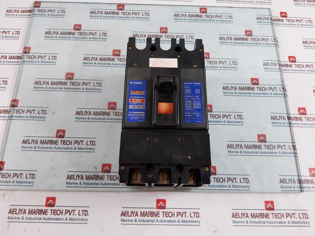 Terasaki Electric Tl-225F 200A 3 Pole Circuit Breaker Ac690V 50~60Hz