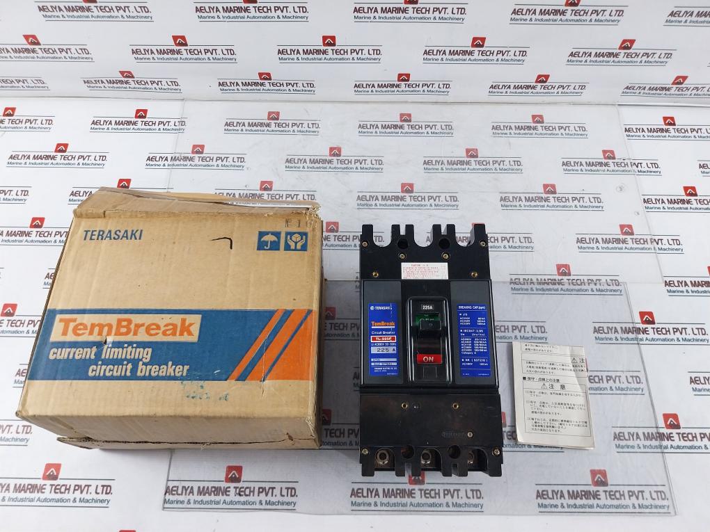 Terasaki Electric TL-225F 225A 3 Pole Circuit Breaker