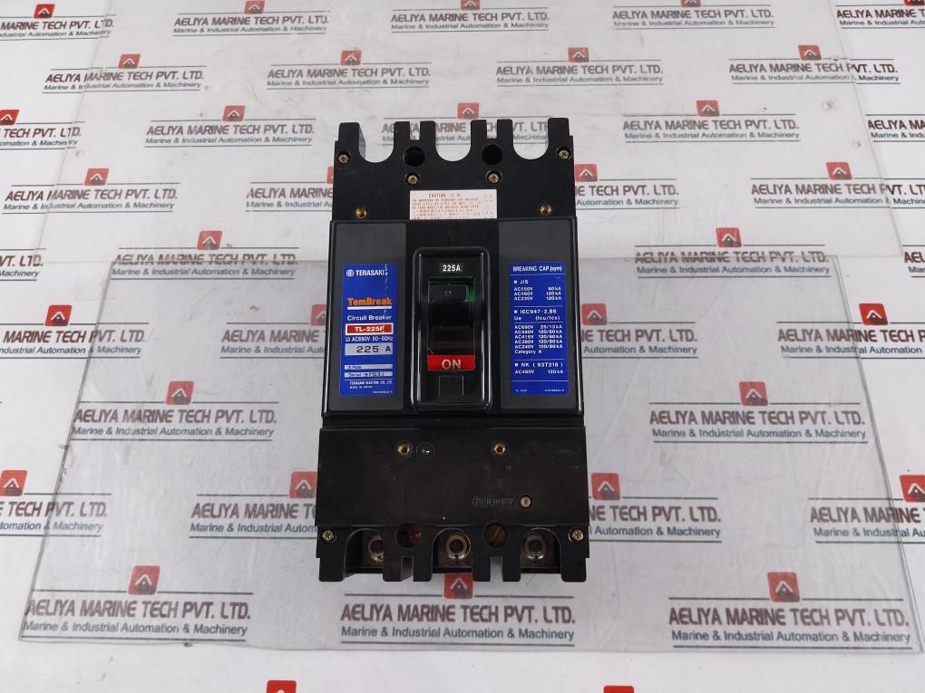 Terasaki Electric Tl-225F 225A 3 Pole Circuit Breaker