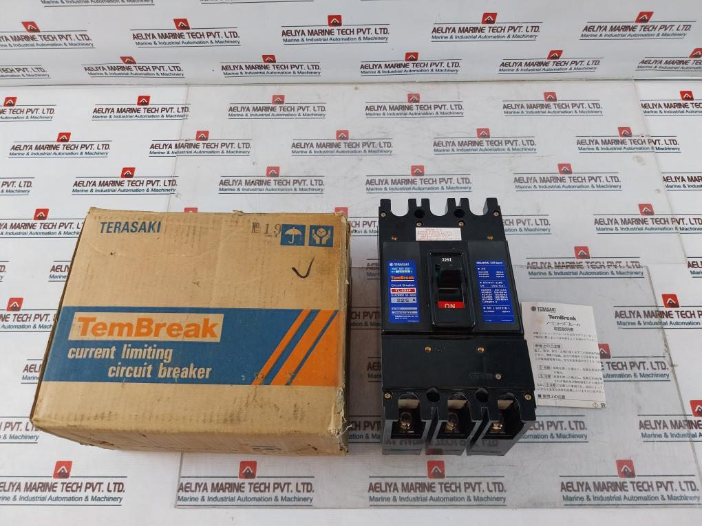 Terasaki Electric Tl-225F 225A Current Limiting Circuit Breaker 3 Pole