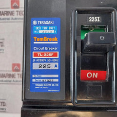 Terasaki Electric Tl-225F 225A Current Limiting Circuit Breaker 3 Pole