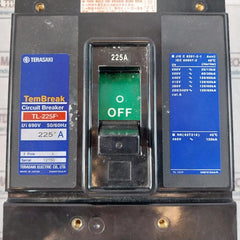 Terasaki Electric Tl-225F 225A Current Limiting Circuit Breaker 690V 50/60Hz