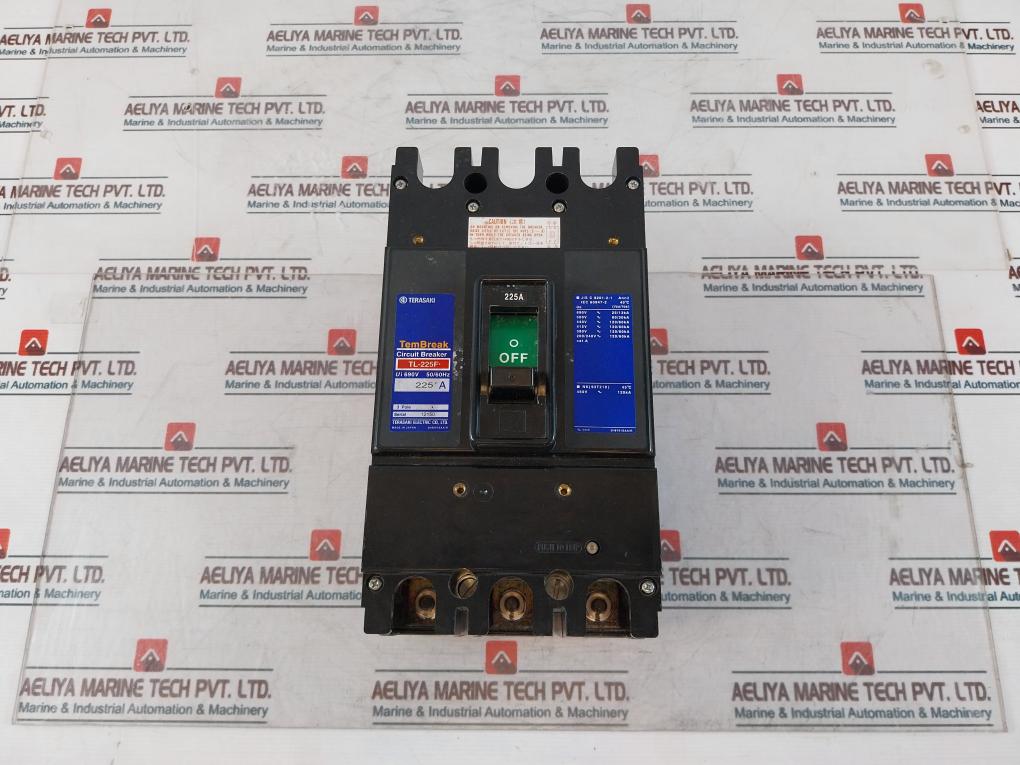 Terasaki Electric Tl-225F 225A Current Limiting Circuit Breaker 690V 50/60Hz