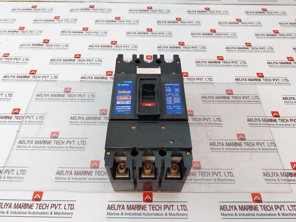 Terasaki Electric Tl-225F Circuit Breaker 175A 3 Pole Ac690V 50~60Hz