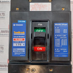 Terasaki Electric Tl-225F Circuit Breaker 175A 3 Pole Ac690V 50~60Hz