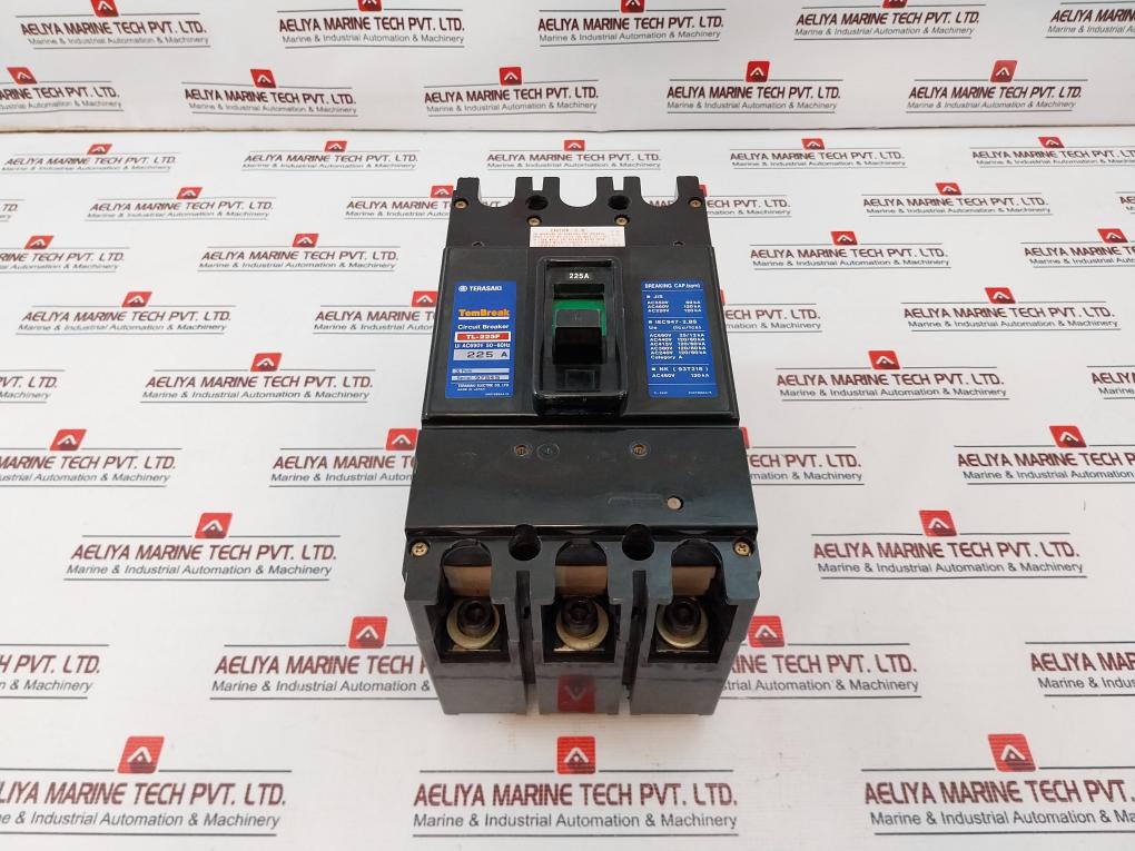 Terasaki Electric Tl-225F Circuit Breaker 225A 3 Pole