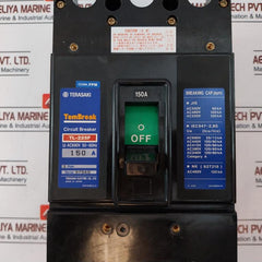 Terasaki Electric Tl-225F Circuit Breaker 150A 2H0765Saa/K