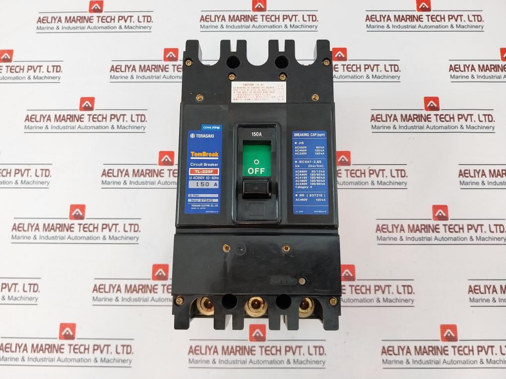 Terasaki Electric Tl-225F Circuit Breaker 150A 2H0765Saa/K