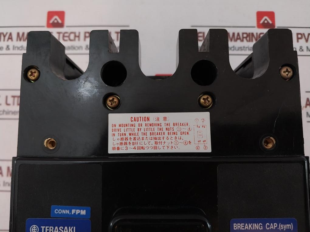 Terasaki Electric Tl-225F Circuit Breaker 3 Pole 125A