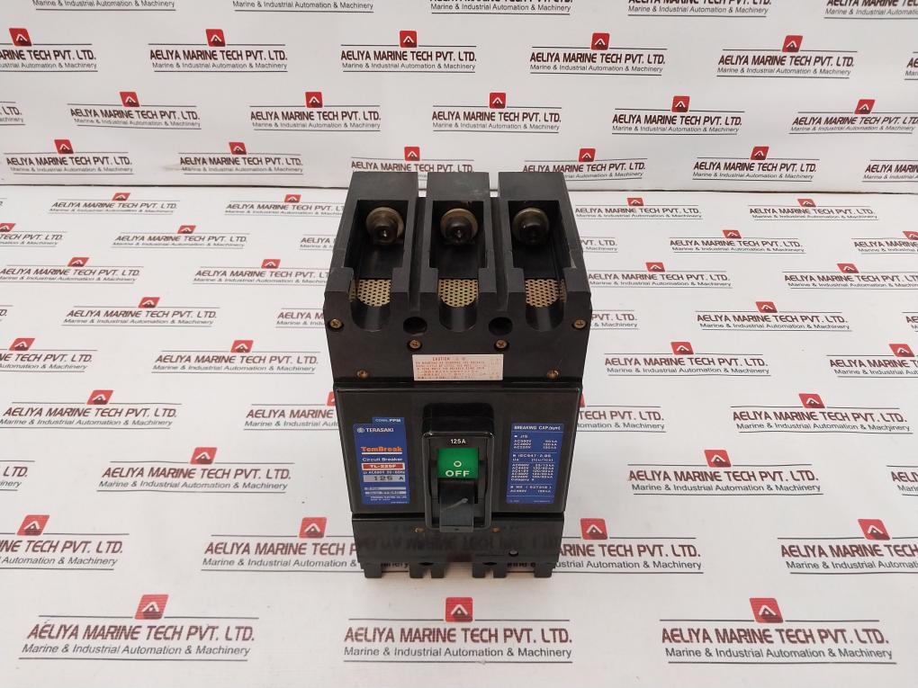 Terasaki Electric Tl-225F Circuit Breaker 3 Pole 125A