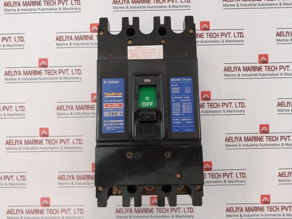 Terasaki Electric Tl-225F Circuit Breaker 690V 50~60Hz