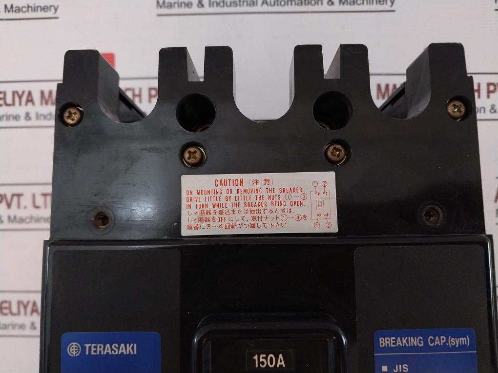 Terasaki Electric Tl-225F Circuit Breaker 150A 690V 50~60Hz