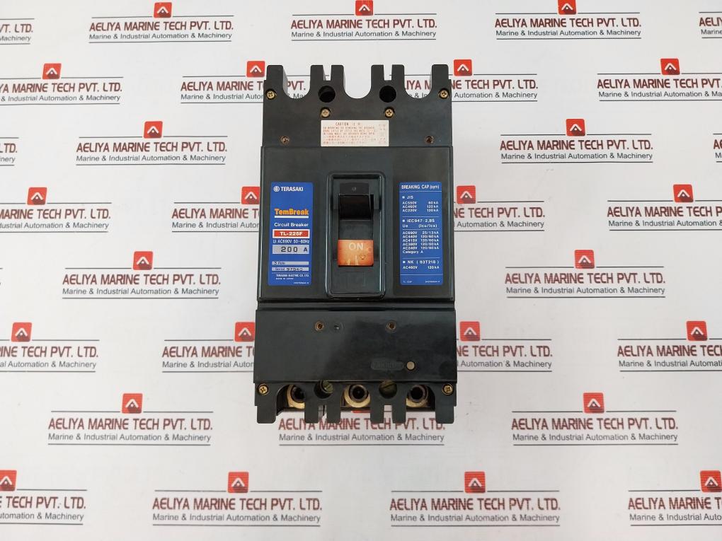 Terasaki Electric Tl-225F Circuit Breaker Ac690V 50-60Hz 200A