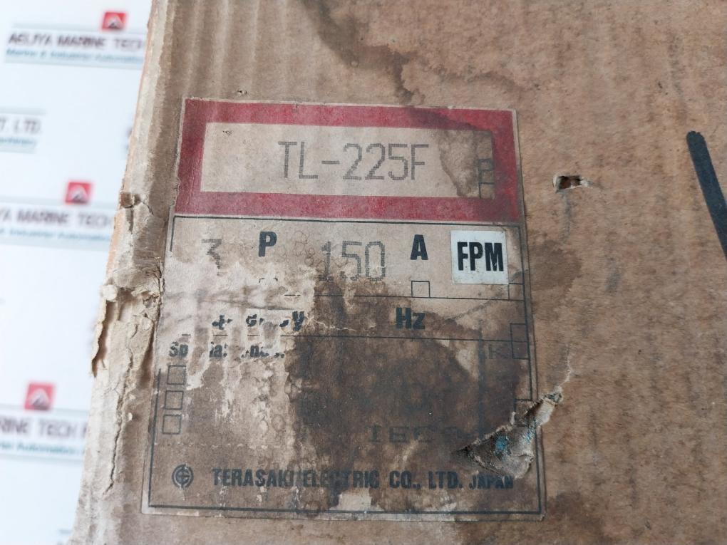 Terasaki Electric Tl-225F Current Limiting Circuit Breaker 150A