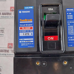 Terasaki Electric Tl-225F Current Limiting Circuit Breaker 3 Pole 125A