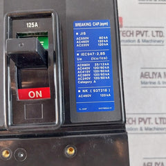 Terasaki Electric Tl-225F Current Limiting Circuit Breaker 3 Pole 125A