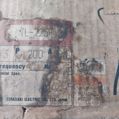 Terasaki Electric Tl-225F Current Limiting Circuit Breaker Shunt Trip 200A
