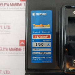 Terasaki Electric TL-225F TemBreak 3 Pole Circuit Breaker 150A AC690V