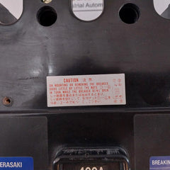 Terasaki Electric Tl-400E 3 Pole Circuit Breaker 400A 50/60Hz